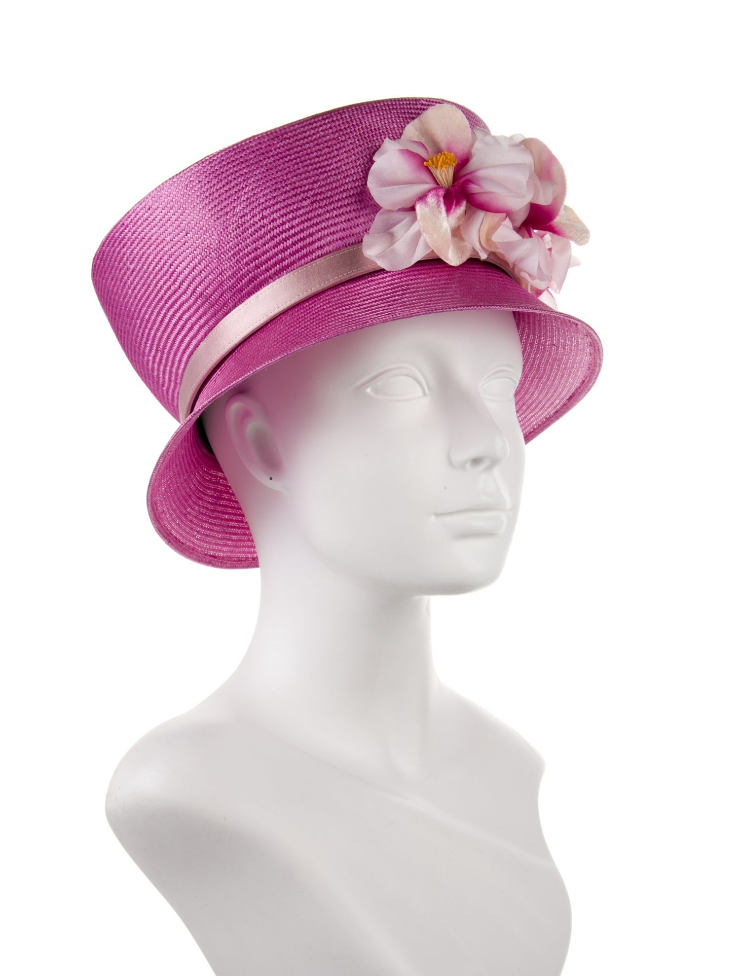 Philip Treacy Raffia Embellished Hat